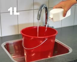 HG Vinyl Cleaner Extra Strong, LVT Floor Cleaner & Vinyl Floor Cleaner, Multi Surface Floor Cleaner Liquid, Effective Rubber Floor Cleaner & Lino Floor Cleaner - 1 Litre