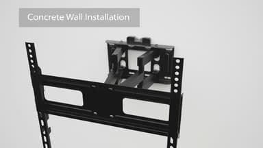 BONTEC TV Wall Bracket for 23–70 Inch LED LCD OLED Screens, Full Motion Double Arm TV Wall Mount Swivels Tilts Extends up to 380mm, Holds 45kg, Max VESA 400x400mm, Includes Spirit Level