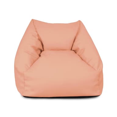 rucomfy Beanbags Snuggle Bean Bag Chair - Kids Armchair Beanbag Seat with Filling Included - Childrens Bedroom Furniture for Boys and Girls - 50 x 46 x 48cm (Dusky Pink, Beanbag Only)