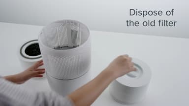 LEVOIT Air Purifier for Bedroom Home, CADR 187 m³/h, 80m², with HEPA & Carbon Filters removes Pollen Allergies Dust Smoke, Air Cleaner with Timer, Quiet 24dB Sleep Mode, Core 300