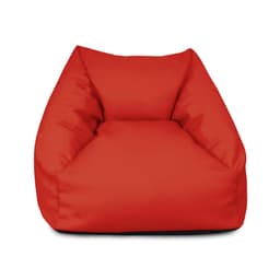 rucomfy Beanbags Snuggle Bean Bag Chair - Kids Armchair Beanbag Seat with Filling Included - Childrens Bedroom Furniture for Boys and Girls - 50 x 46 x 48cm (Red, Beanbag Only)