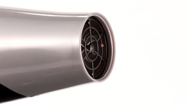 Remington Ionic Dry Hair Dryer 2200 - Hairdryer with Diffuser and Concentrator, 3 Heat 2 Speed Settings, Cool Shot, D3190S Silver