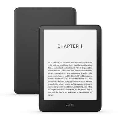 Amazon Kindle Paperwhite (newest gen) – Our fastest Kindle ever, with new glare-free display and weeks of battery life – 16GB – With Ads - Black