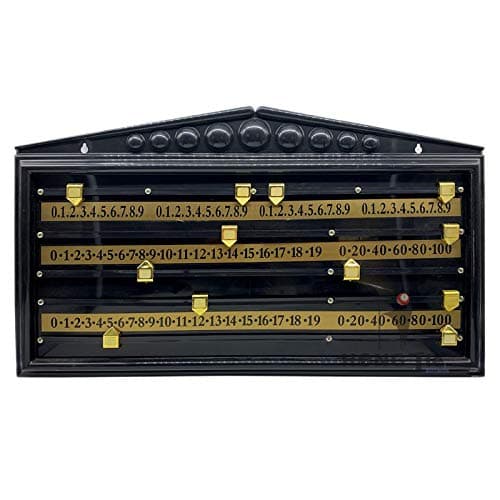 Mengmen Scoreboard Snooker Score Recorder Billiard Game Recording Board Calculation Number Accessories