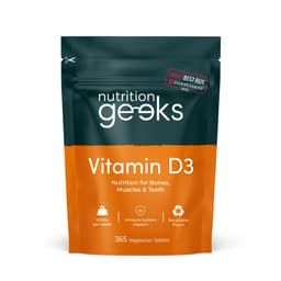 Vitamin D 1000iu - 1 Year Supply, 365 Easy-Swallow Vitamin D Tablets, Vegetarian D3, High Strength Immune Support Supplement - Awarded by The Independent UK