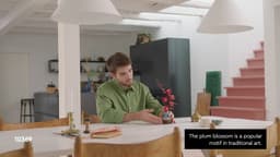 LEGO Botanicals Plum Blossom Set For Adults - Artificial Flowers for Indoor incl. a Buildable Flowerpot - Home Office Decor Display Piece - DIY Gift for Women and Men - 10369