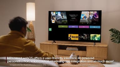 LG 43QNED70A6A 43-Inch 4K UHD Smart TV (α7 AI Processor, Amazon Alexa, 60Hz) [Model 2025]
