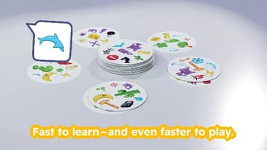 Asmodee | Dobble | Kids Card Game | Ages 6+ | 2-8 Players | 15 Minutes Playing Time