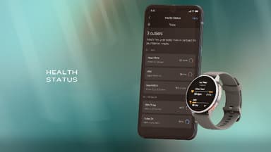 Garmin Venu 4 45mm - GPS Smartwatch, AMOLED Touchscreen, 24/7 Advanced Health & Fitness, 80+ sports apps, Flashlight, ECG app, Sleep Tracking, Fitness coach, up to 12 days battery life, Slate/Black