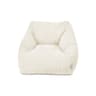 rucomfy Beanbags Big Kids Snuggle Chair - Large Corduroy Seating for Children & Teenagers - Home Furniture Living Room or Bedroom - Machine Washable - 70 x 80 x 60cm (Ivory, Beanbag Only)