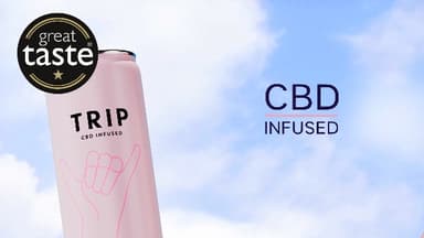 My First TRIP II - TRIP CBD Infused Fizzy Drink: Mixed Pack (Pack of 12 x 250 ml) & TRIP CBD Oil 1000 mg: Orange Blossom (Pack of 1 x 15 ml)