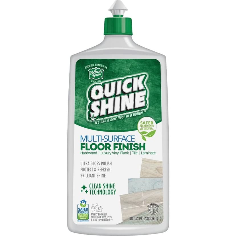 Quick Shine Ultra Gloss Sealed Wooden Floor Finish Polish, 800ml
