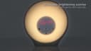 Lumie Sunrise Alarm - Sunrise Wake-up Alarm, Sunset Sleep Feature, Sounds and Mood Lighting, White