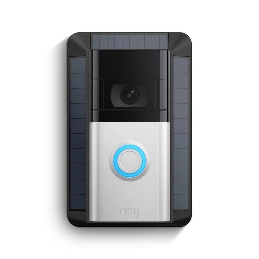 Ring Solar Charger (2nd Generation) for Battery Doorbells - Video Doorbell 3, Video Doorbell 3 Plus, Video Doorbell 4, Battery Video Doorbell Plus, Battery Video Doorbell Pro