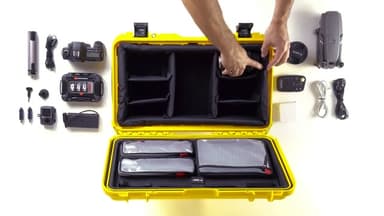 NANUK 935 Pro Photo Kit - Waterproof Hard Case for Camera, with Padded Dividers and Wheels, 56 x 36 x 23 cm - Dustproof and Shockproof, Cabin Baggage Approved - Blue - Cabin Baggage deal on Amazon UK