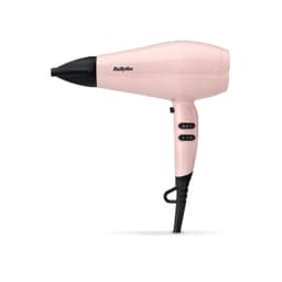 BaByliss Rose Blush 2200W Hair Dryer, Powerful Drying, Ionic, Lightweight Hair Dryer, Pink