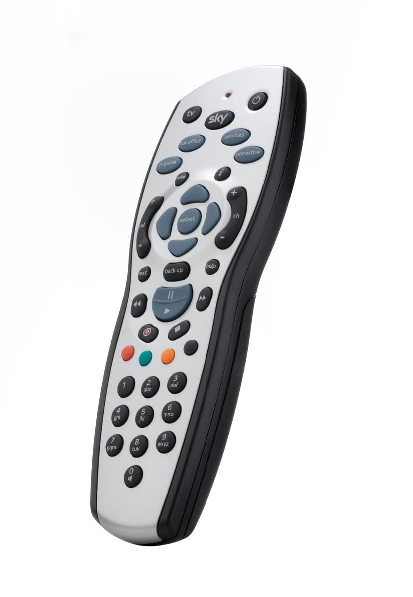 Original Sky+ HD remote – Duracell Batteries Included – Official Sky Branded Retail Packaging - SKY120,silver