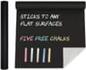 Blackboard Chalk-Board Chalkboard Adhesive - 44 x 200cm Black Chalk Sticker Blackboard Paper for Home Kitchen Outdoor Office School Walls Menu