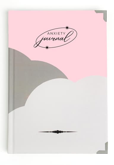 Land of Serenity Anxiety Journal - Daily Wellness Mental Health Mood Journal for women and Men to help with Anxiety, Stress and Depression