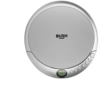 Bush Jog Proof Portable CD Player - Silver