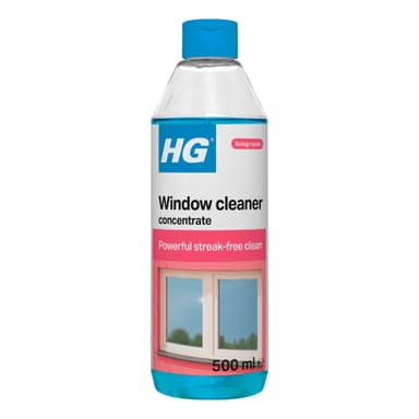 HG Window Cleaner, Professional Concentrate, Streak-Free Shine – 500ml