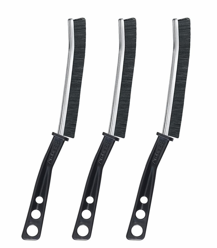 ArobiaSB Upgraded 2025 3PCS Crevice Cleaning Brush, Bathroom Tile Groove Gap Cleaning Brush, scrubbing brush, grout cleaning brush, Ultimate Cleaning Tool for Windows, Grout and Small Spaces