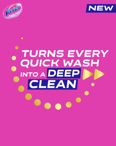 Vanish Turbo Stain Remover Powder, 850g, Boosted Oxi Action for Quick Wash, Removes Stains, Safe on Colours & White