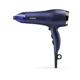BaByliss Midnight Luxe Hair Dryer - Powerful 2300W Blow Dryer, Ionic Frizz-Control, Fast Drying, Professional and Lightweight, 3 Heat & 2 Speed Settings, 5781U