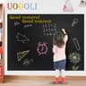 Blackboard Chalk Board Chalkboard Adhesive 44 x 200cm 2 Rolls Black Chalk Sticker Blackboard Paper for Home Kitchen Outdoor Office School Walls Menu (2)