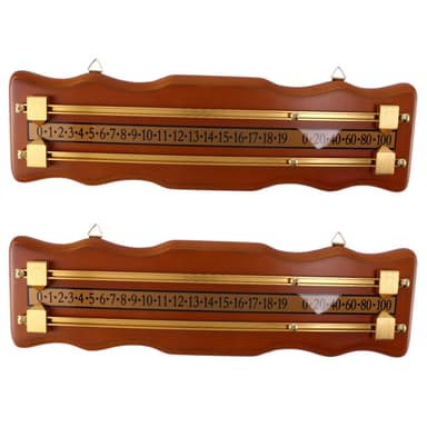 Dropfree 2X Billiards Scoreboard Snooker Game Scorer Board Player Calculation Number Tools Billiard Density Board Integrator