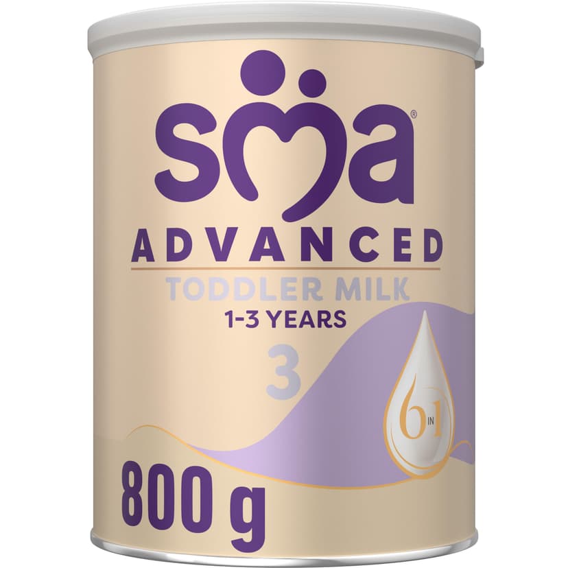 SMA Advanced 3 Growing Up Baby Milk Powder, 1-3 years, 800g (Pack of 1)