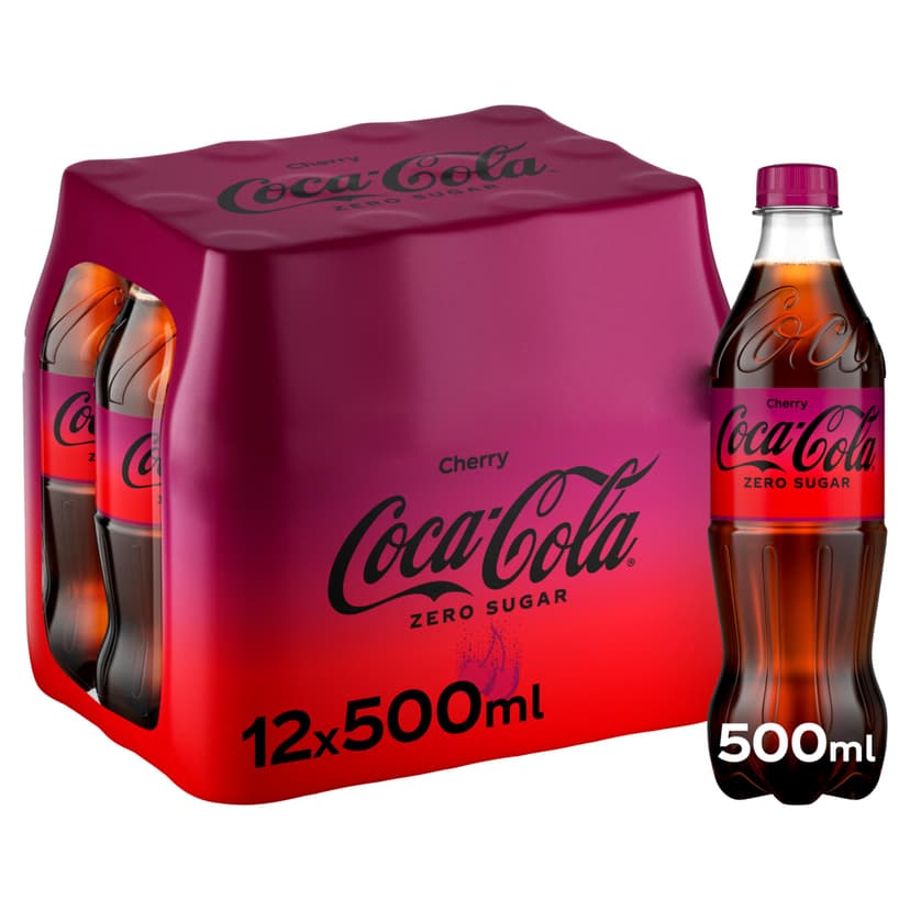 Coke Zero Cherry 12x500 ml