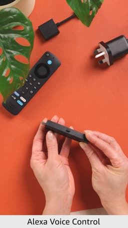 Amazon Fire TV Stick HD (Newest gen), free and live TV, Alexa Voice Remote, smart home controls, HD streaming
