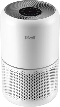 LEVOIT Air Purifier for Bedroom Home, CADR 187 m³/h, 80m², with HEPA & Carbon Filters removes Pollen Allergies Dust Smoke, Air Cleaner with Timer, Quiet 24dB Sleep Mode, Core 300