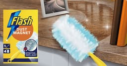 Flash Duster Dust Magnet Refills, Fluffy Dusters Refills, 25 Scented Dusters (5x5), Effective on 100% of Dust, Dust Magnet