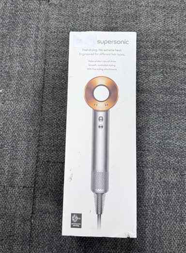Dyson HD07 Supersonic Hair Dryer - Bright Nickel/Copper, 1600W, 1.0 Count