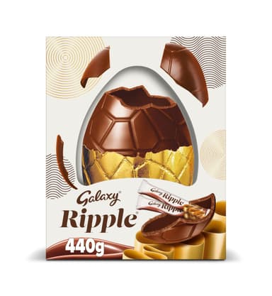 Galaxy Ripple Chocolate Giant Easter Egg 440g