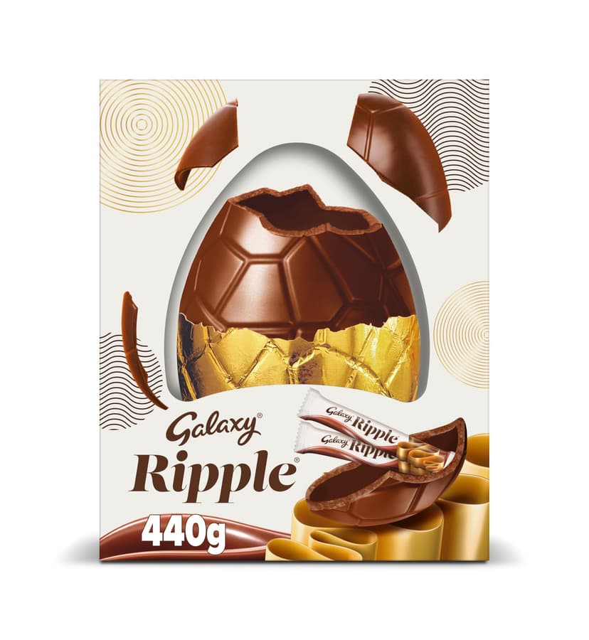 Galaxy Ripple Chocolate Giant Easter Egg 440g