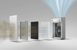 WINIX Zero-S Air Purifier for Bedroom HOM, CADR 410m³/h, 100m², Active Carbon & HEPA Filters Pollen Allergies Dust Smoke Odors, Air Cleaner Smart Sensor, Sleep Auto Mode