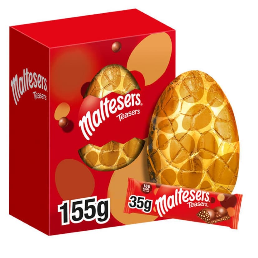 Maltesers Teasers Milk Chocolate Large Easter Egg 155g