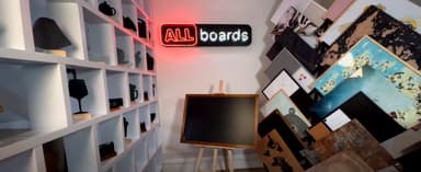 ALLboards Chalkboard with Varnished Wooden Frame 120x90cm, Chalk Writing Board, Blackboard - Blackboard Board deal on Amazon UK